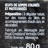 Les Œufs de lompe noirs MSC