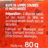 Les Œufs de lompe rouges MSC