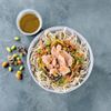 Le Wok au saumon teriyaki