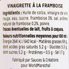 La  Vinaigrette framboise