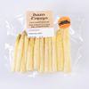 Les pointes d'asperges cuites à basse température