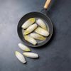 Les Jeunes pousses d'endives cuits à basse température