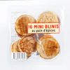 Les  Blinis au pain d'épices