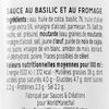 La Sauce salade au basilic