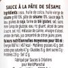 La Sauce salade tahini soja