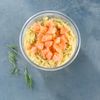La Salade de pâtes orzo au saumon et aneth