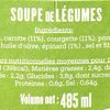 La Soupe de légumes