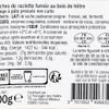 La Raclette fumée au bois de hêtre 400g