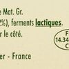 Le Beurre AOP demi-sel Isigny avec cristaux de sel