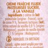 La Crème fleurette vanillée 25cl