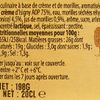La Crème aux morilles