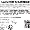 Le Camembert au barbecue