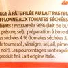 Les Perlines de mozzarella aux tomates sechées