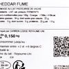 Le Cheddar fumé en tranches