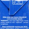 La Crème liquide légère UHT 18%