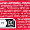 Les Yaourts framboise  "La Ferme des Peupliers"