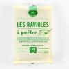 Les Ravioles à poêler basilic