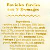 Les Ravioles à poêler 3 fromages