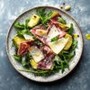 La Salade d’artichauts poivrade au jambon de Prague