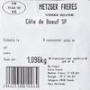 La Côte de bœuf*** maturée de Normandie - Metzger Sélection