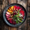 Le Carpaccio de betterave