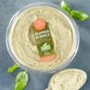 Le Houmous au basilic, pois chiche et graines de sésame