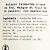 Le Kombucha mangue passion