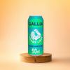 La Bière blonde non filtrée Gallia  en canette