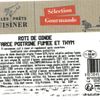 Le Rôti de dinde farci au thym et à la poitrine fumée