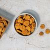 Les Biscuits apéro lentilles corail paprika et lin