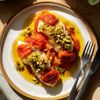Le Cabillaud au four et tomates au gingembre
