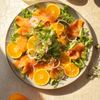 La Salade orange et saumon fumé