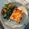 Les lasagnes au saumon et épinards