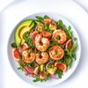 La Salade de quinoa, crevettes, avocats et pamplemousse