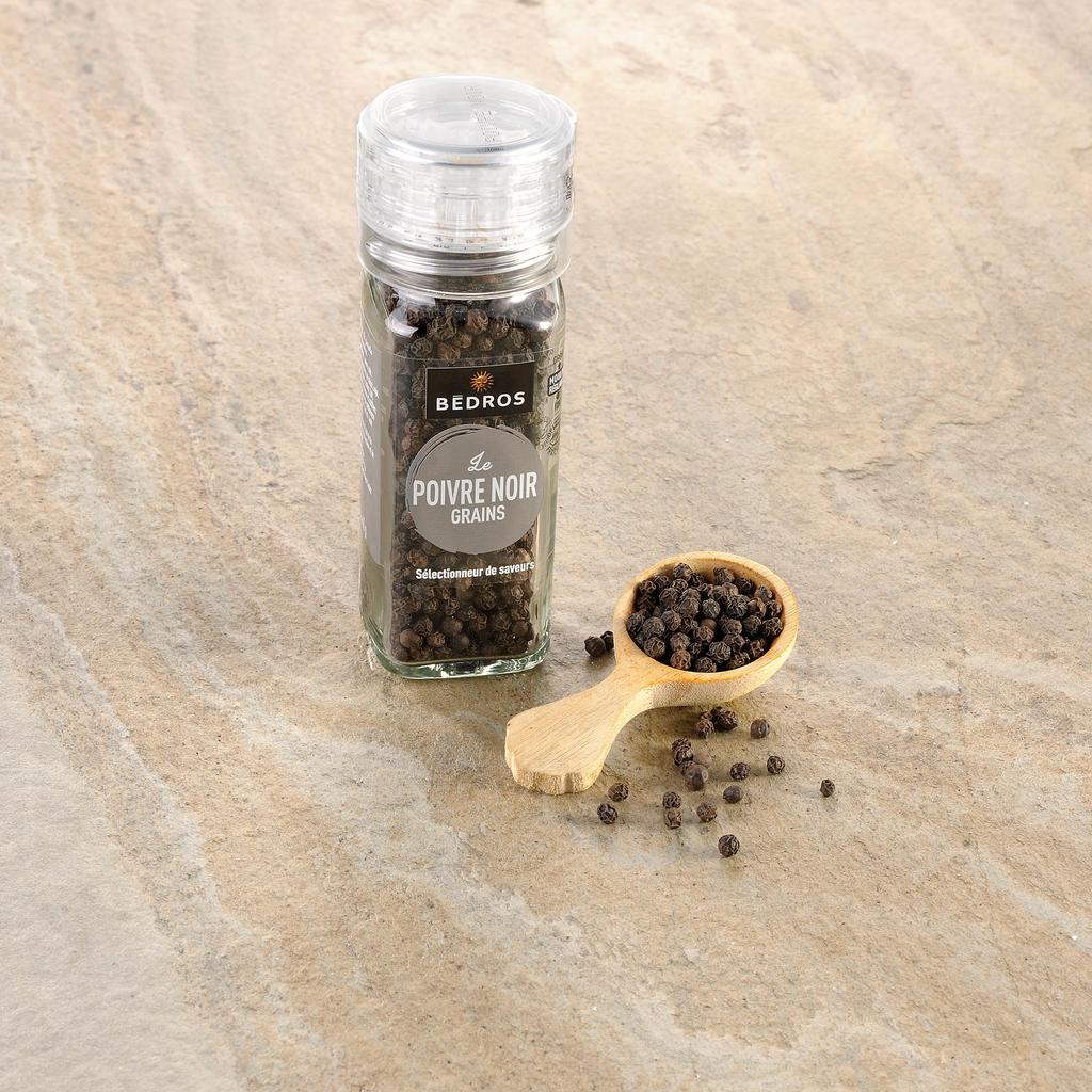 Le Poivre noir en moulin | mon-marché.fr | Produits Frais | 42 g