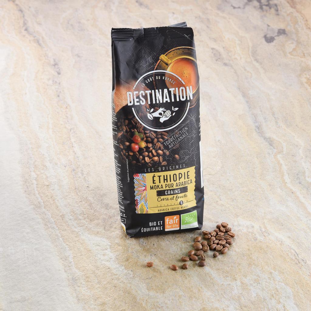 Le Café en grains d'Ethiopie BIO | mon-marché.fr | Produits Frais | 500 g