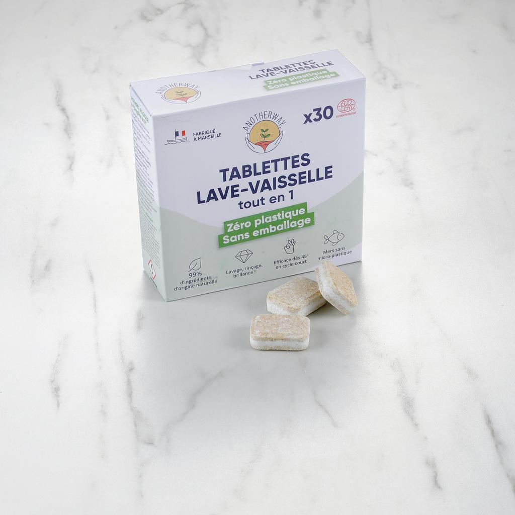 Les Tablettes lave-vaisselle sans plastique "Anotherway" | mon-marché.fr | Produits Frais