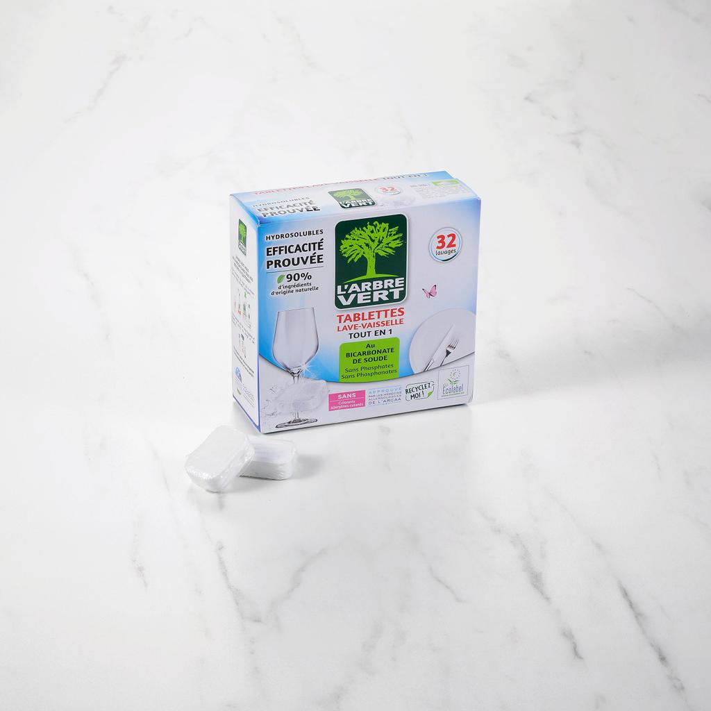 Les Tablettes lave-vaisselle "Arbre vert" | mon-marché.fr | Produits Frais