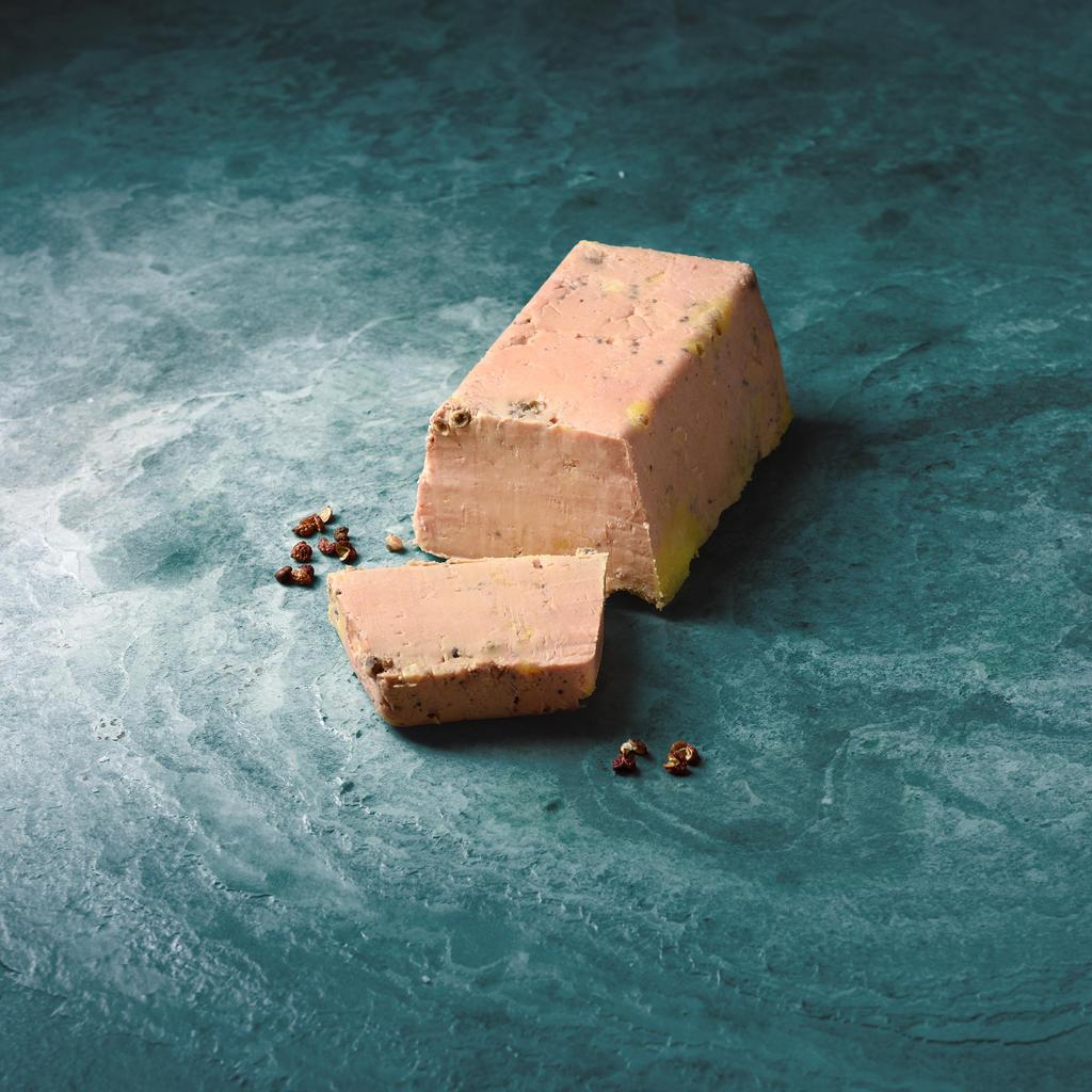 Le Foie gras de canard entier mi-cuit du Sud Ouest au poivre de Sichuan | mon-marché.fr | Produits Frais | 200 g
