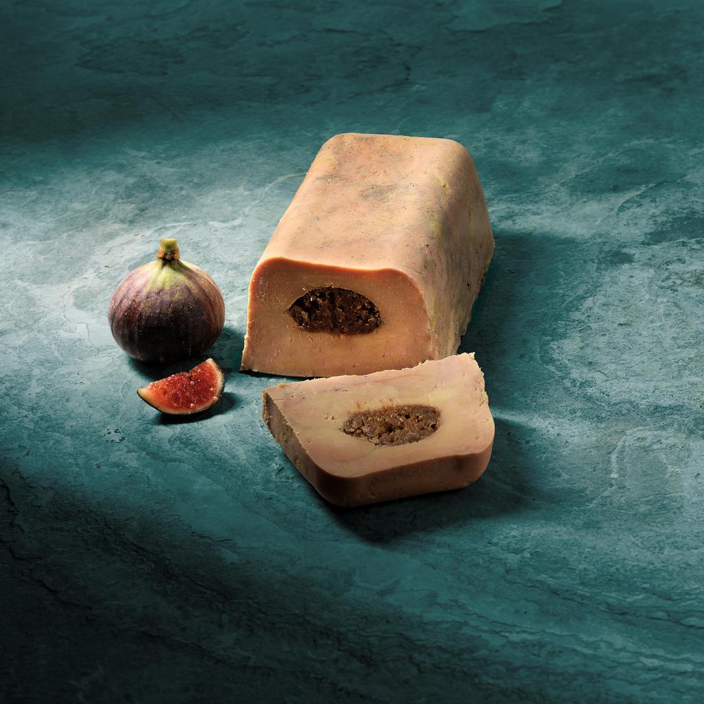 Le Foie gras de canard mi-cuit du Sud-Ouest aux figues | mon-marché.fr | Produits Frais | 200 g