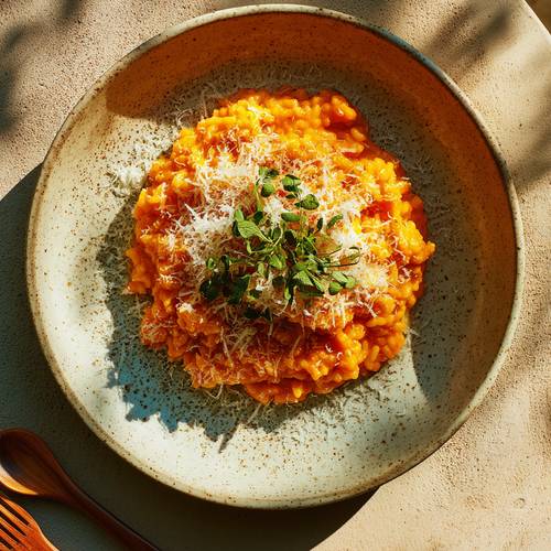 Le Risotto de patate douce