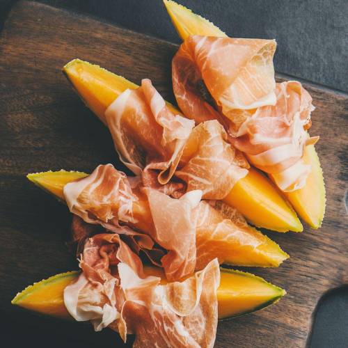 Le Melon au jambon de Bayonne