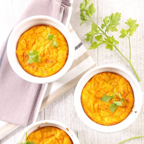 Les Petits flans de saumon