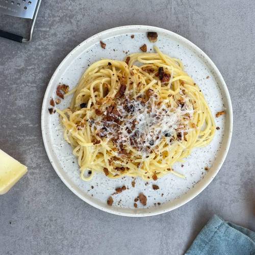 Les Pâtes carbonara