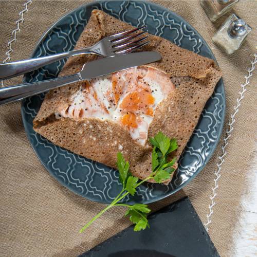 La Galette bretonne au saumon