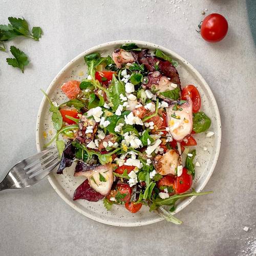 La Salade de poulpe grillé