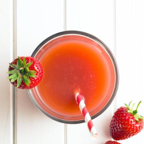 Le Virgin cocktail aux fraises