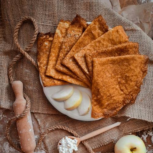 Pâte à crêpes au cidre