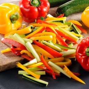 Légumes prêts à cuisiner