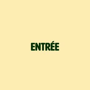 Entrée
